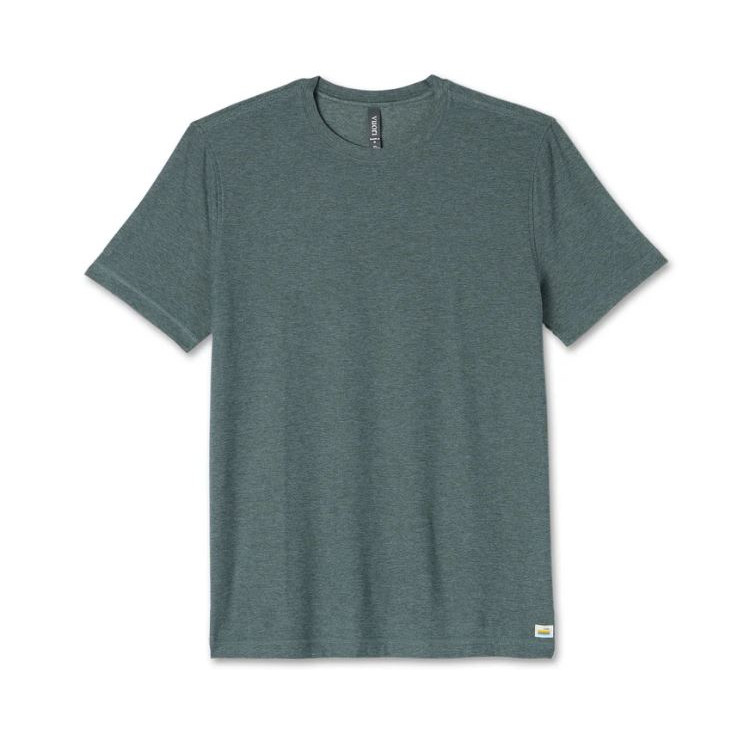 Vuori Strato Tech Tee - Men's, KASHMIR-HEATHER, V126